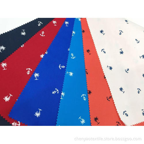 100% Cotton Stretch  Pigment Printed Fabric